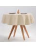 GAMUSI Tischdecke "Indira" in Creme