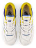 New Balance Leder-Sneakers "550" in Weiß/ Gelb