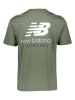 New Balance Koszulka "Athletics Remastered" w kolorze khaki