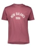 New Balance Trainingsshirt "Essentials Varsity" roze
