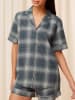 Triumph Pyjamatop donkerblauw