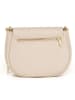 Anna Morellini Leren schoudertas "Iseppa" beige - (B)24 x (H)21 x (D)9 cm