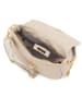 Anna Morellini Leren schoudertas "Iseppa" beige - (B)24 x (H)21 x (D)9 cm