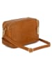 Anna Morellini Leren schoudertas "Donatella" camel - (B)25 x (H)16 x (D)9 cm