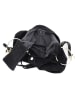 Mia Tomazzi Leren handtas "Tarabella" zwart - (B)34 x (H)30 x (D)11 cm