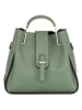 Lucca Baldi Leder-Henkeltasche "Vinci" in Mint - (B)33 x (H)28 x (T)13 cm