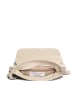 Lucca Baldi Leren schoudertas "Bagni" beige - (B)25 x (H)17 x (D)7 cm