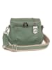 Lucca Baldi Leder-Umhängetasche "Favara" in Mint - (B)24 x (H)19 x (T)7 cm
