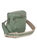 Lucca Baldi Leren schoudertas "Favara" groen - (B)24 x (H)19 x (D)7 cm