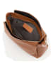 Lucca Baldi Leren schoudertas "Melfi" cognackleurig - (B)26 x (H)19 x (D)9 cm