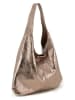 Lucca Baldi Leren schoudertas "Terracina" lichtbruin - (B)32 x (H)32 x (D)16 cm