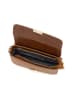 Lia Biassoni Leren schoudertas "Ruga" camel - (B)21 x (H)14 x (D)5 cm