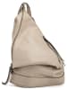 Anna Morellini Leren rugzak "Aureliana" beige - (B)42 x (H)55 x (D)16 cm