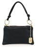 Anna Morellini Leder-Schultertasche "Erenza" in Schwarz - (B)25,5 x (H)16 x (T)2 cm