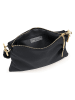 Anna Morellini Leder-Schultertasche "Erenza" in Schwarz - (B)25,5 x (H)16 x (T)2 cm
