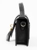 Lia Biassoni Leren handtas zwart - (B)20 x (H)13 x (D)6 cm