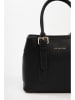 Lia Biassoni Leren handtas zwart - (B)33 x (H)25 x (D)11 cm