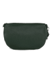 Anna Morellini Skórzana saszetka "Berenice" w kolorze ciemnozielonym - 24 x 14 x 1 cm
