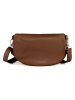 Anna Morellini Leder-Gürteltasche "Berenice" in Braun - (B)25 x (H)14 x (T)1 cm