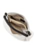 Anna Morellini Leren schoudertas "Noemi1" wit - (B)30,5 x (H)26 x (D)9 cm