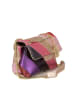 Anna Morellini Leren schoudertas "Bettina" meerkleurig - (B)22 x (H)29 x (D)8 cm