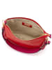 Anna Morellini Leren schoudertas "Pupetta" rood - (B)30 x (H)20 x (D)12 cm
