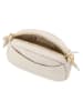 Anna Morellini Leren schoudertas "Virgilia" beige - (B)22 x (H)19 x (D)10 cm