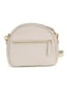 Anna Morellini Leren schoudertas "Virgilia" beige - (B)22 x (H)19 x (D)10 cm