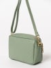 Anna Morellini Skórzana torebka "Colomba" w kolorze zielonym - 22 x 10 x 15 cm