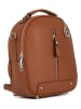 Lia Biassoni Skórzany plecak w kolorze brązowym - 23 x 27 x 10 cm