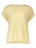ONLY Koszulka "Moster" w kolorze żółto-białym