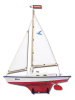 Günther Segelboot ''MÖVE'' - (L)50 x (B)39 cm