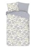 Good Morning Renforcé-Bettwäsche-Set "Vesper" in Creme/ Grau