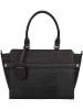 Burkely Leder-Henkeltasche "Casual Cayla" in Schwarz - (B)38 x (H)23 x (T)12 cm
