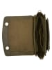 Burkely Leder-Henkeltasche "Cool Colbie" in Khaki - (B)27 x (H)21 x (T)6 cm