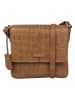 Burkely Leder-Umhängetasche "Cool Colbie" in Hellbraun - (B)18 x (H)19 x (T)6 cm