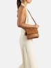 Burkely Leren schoudertas "Cool Colbie" lichtbruin - (B)18 x (H)19 x (D)6 cm