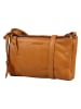 Burkely Leren schoudertas "Just Jolie" lichtbruin - (B)21 x (H)15 x (D)5 cm