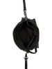 Burkely Leder-Umhängetasche "Just Jolie" in Schwarz - (B)18 x (H)13 x (T)6 cm
