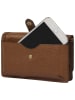 Burkely Leder-Handytasche "Kenn Keira" in Cognac - (B)17 x (H)9 x (T)4 cm