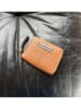 Burkely Leren portemonnee camel - (B)10 x (H)8 x (D)2 cm