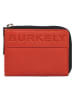 Burkely Leder-Geldbörse in Rot - (B)11 x (H)8 x (T)1 cm