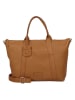 Burkely Leder-Henkeltasche "Soft Skylar" in Hellbraun - (B)38 x (H)30 x (T)15 cm