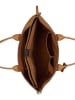 Burkely Leder-Henkeltasche "Soft Skylar" in Hellbraun - (B)38 x (H)30 x (T)15 cm