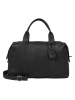 Burkely Leder-Henkeltasche "Soft Skylar" in Schwarz - (B)34 x (H)19 x (T)15 cm