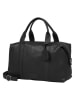 Burkely Leder-Henkeltasche "Soft Skylar" in Schwarz - (B)34 x (H)19 x (T)15 cm