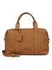 Burkely Leder-Henkeltasche "Soft Skylar" in Hellbraun - (B)34 x (H)19 x (T)15 cm