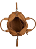 Burkely Leder-Henkeltasche "Soft Skylar" in Hellbraun - (B)34 x (H)19 x (T)15 cm