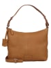 Burkely Leder-Schultertasche "Soft Skylar" in Hellbraun - (B)26 x (H)22 x (T)7 cm