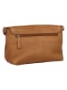Burkely Leder-Umhängetasche "Soft Skylar" in Hellbraun - (B)24 x (H)19 x (T)12 cm